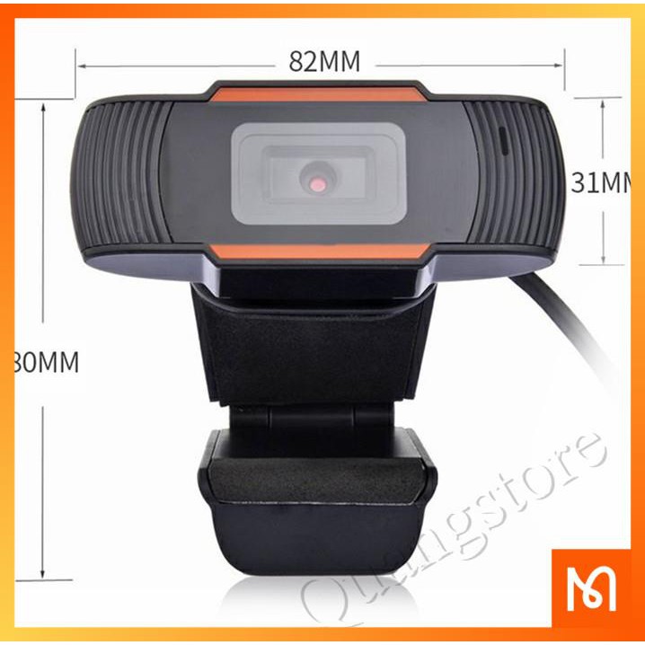 Webcam máy tính chuyên dụng cho Livestream, Học và Làm việc Online siêu rõ nét HD 720P Có Mic
