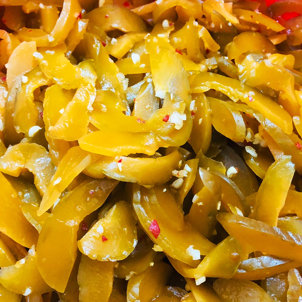 Mắm dưa gang miền Tây nguyên miếng nhà làm chuyên sỉ - 100% dưa gang non giòn rất vừa ăn