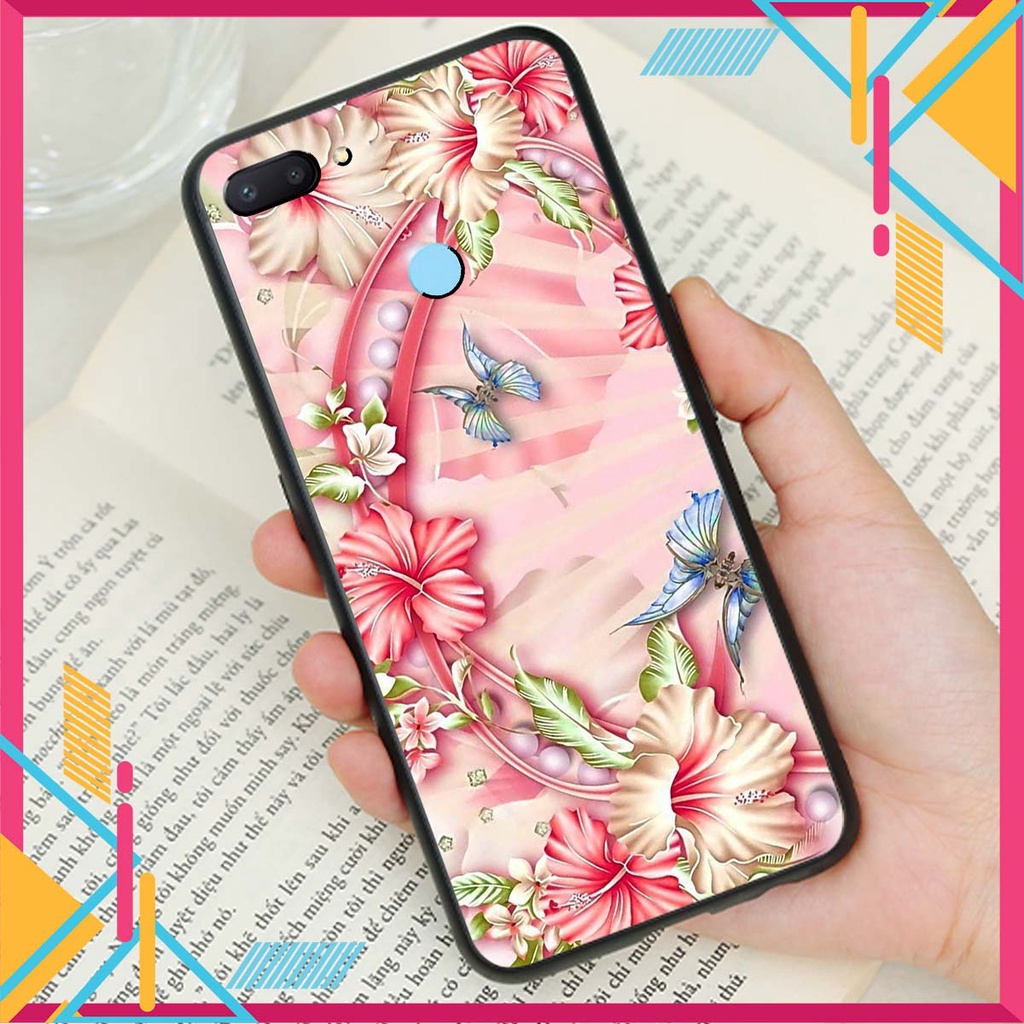 Ốp lưng Xiaomi REDMI 6 in hình hoa xinh xắn, hiện đại , thời trang ,phong cách