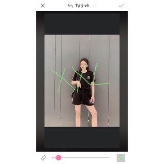 Váy xả shock