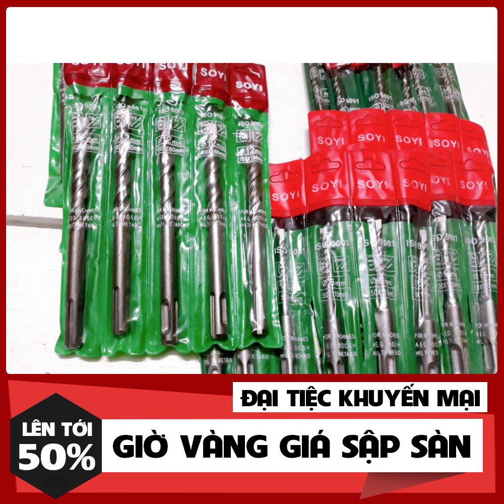 [ GIÁ TỐT NHẤT ] Mũi Khoan Bê Tông SOYI