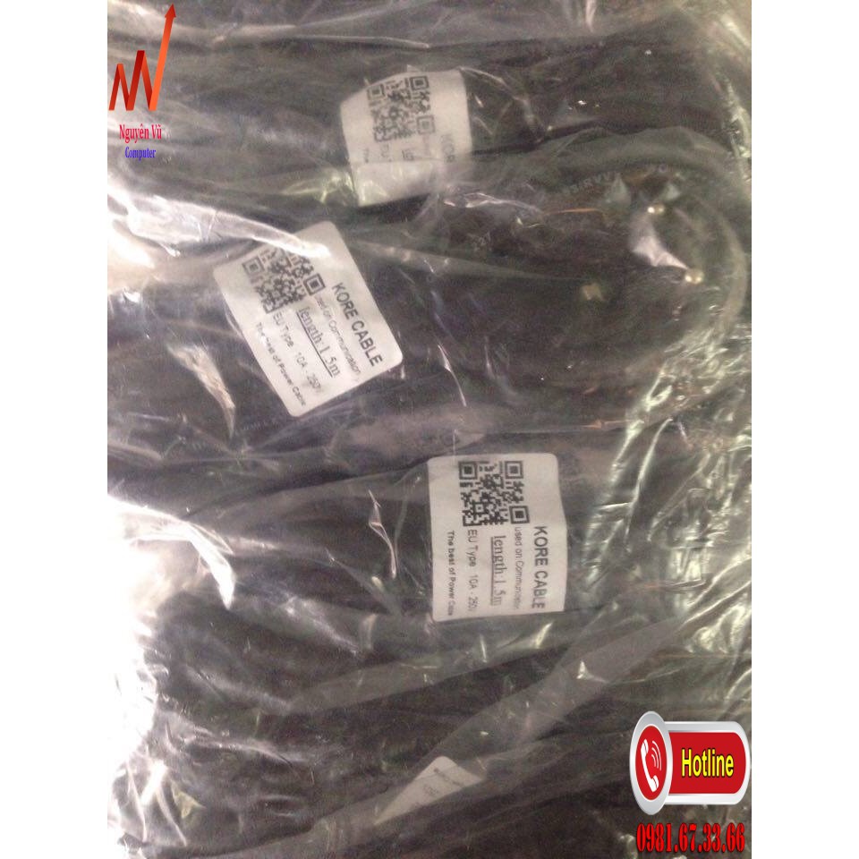 Dây nguồn PC Kore 1,5m tròn