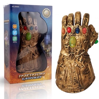 Đồ chơi găng tay vô cực - găng tay Thanos có đèn có nhạc dùng pin vui nhộn cho bé