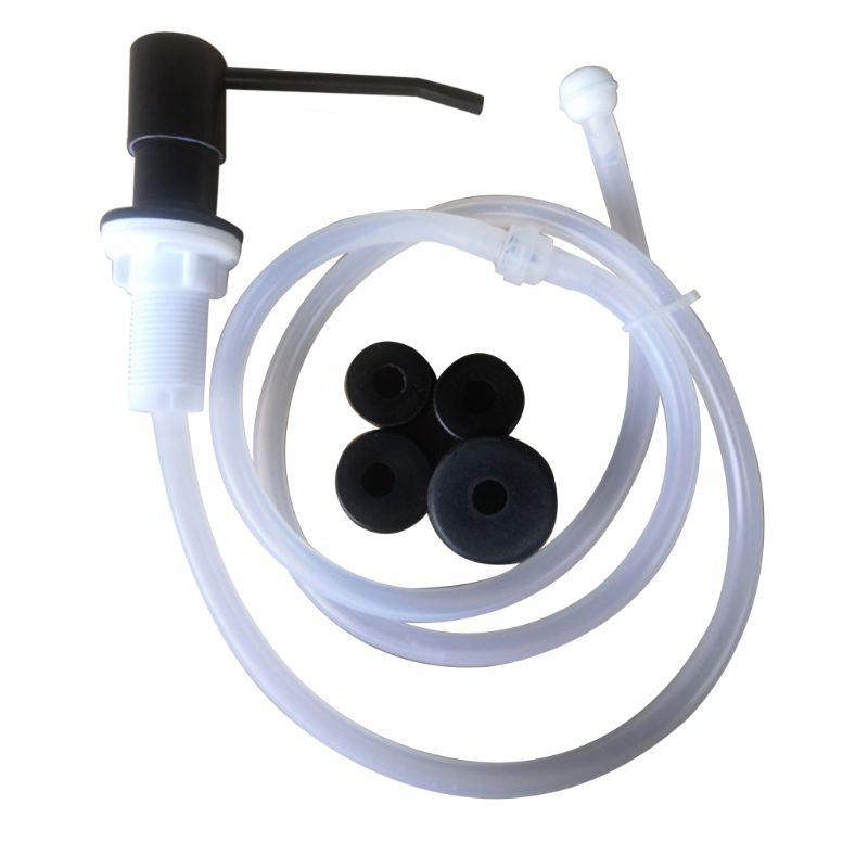 (Hàng Mới Về) 1 Set Bình Xịt Xà Phòng Bằng Thép Không Gỉ Có Vòi Bơm Tiện Dụng