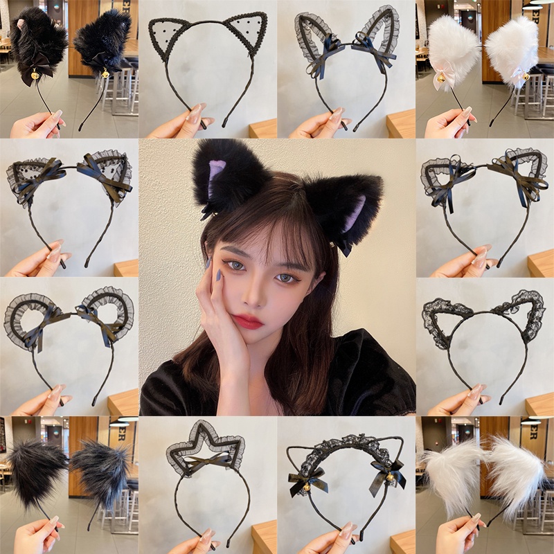 Băng đô tai mèo đáng yêu thời trang Hàn Quốc