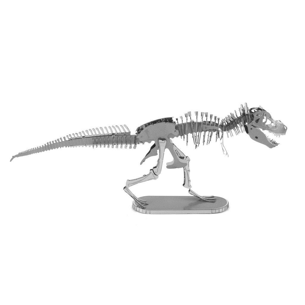 Mô hình 3D kim loại lắp ráp khủng long Tyrannosaurus Rex Skeleton [ Chưa Lắp ]