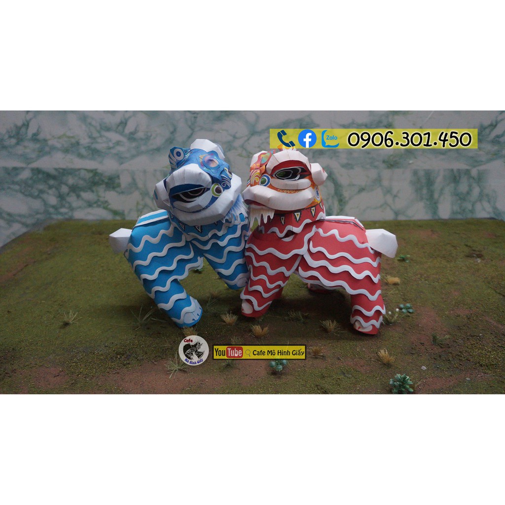 Mô hình giấy Lân