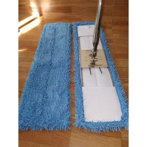 Cây lau nhà công nghiệp 60 cm , Gồm có 1 Khung + 2 Tấm lau