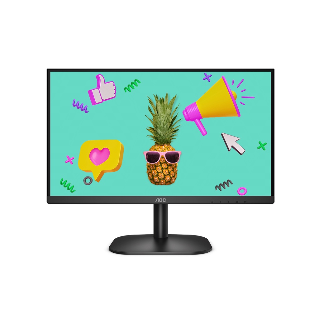 Màn hình AOC 24B2XHM/74 (23.8inch/FHD/VA/75Hz/6ms/250nits/HDMI+VGA) | WebRaoVat - webraovat.net.vn