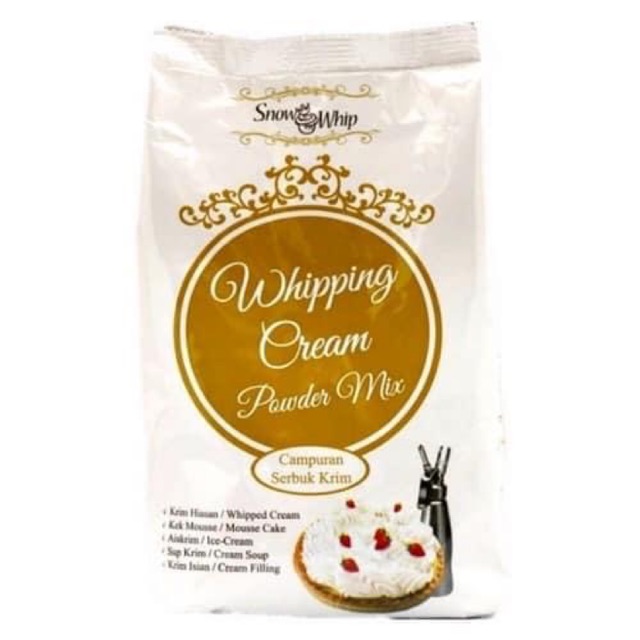 Bột whipping cream gói chia nhỏ 100g