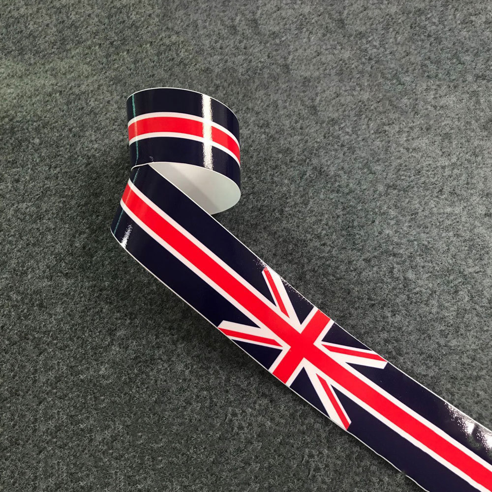 Miếng Dán Trang Trí Xe Hơi / Xe Máy Hình Lá Cờ Chống Thấm Nước Thông Dụng