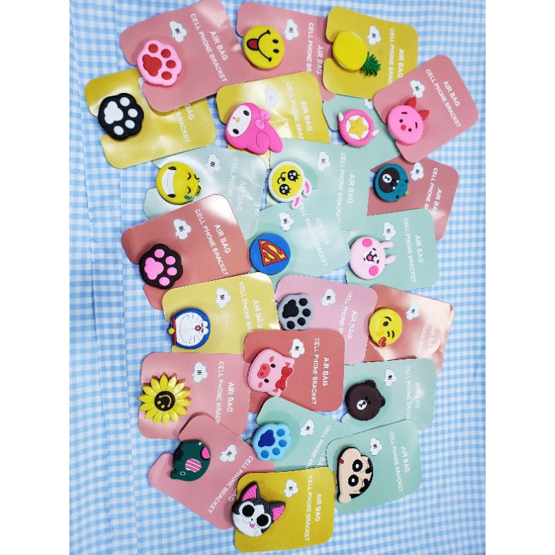 Giá đỡ điện thoại popsocket hình thú siêu cute mã 1