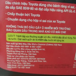 DẦU VI SAI