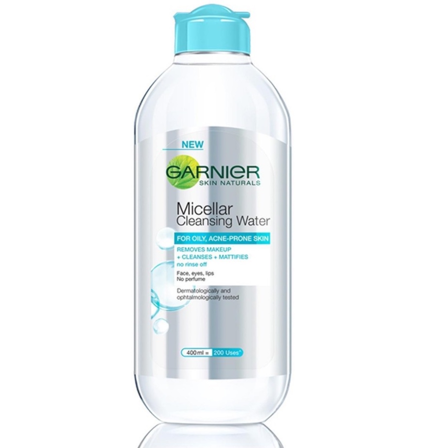 Nước tẩy trang Garnier Micellar Cleasing Water - For oily acne prone Skin dành cho da dầu mụn -  400ml