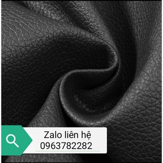 1mVải simili giả da khổ 1m4 màu đen