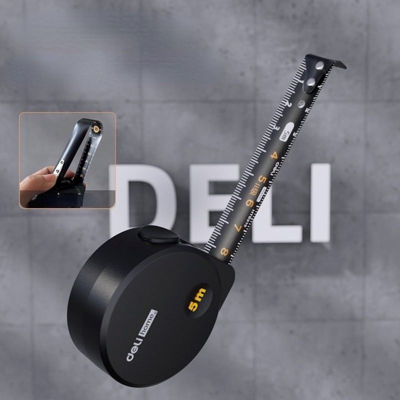 Thước Dây Bằng Thép Màu Đen 3 / 5M Đa Năng Tiện Dụng