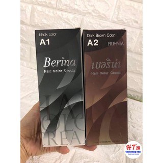 Thuốc Nhuộm Tóc Berina A1, A2 Thái Lan