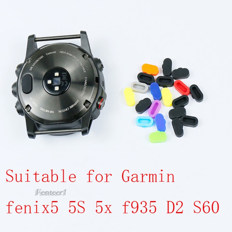 Set 10 Nút Bịt Bảo Vệ Chống Bụi Cho Đồng Hồ Garmin Fenix 5 / 5X / 5S Plus