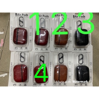Hộp đựng tai nghe Airpod Pro kiểu da thời trang