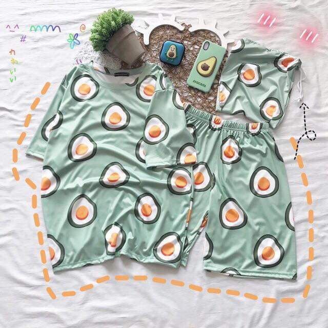 Bộ ngủ quả bơ chín siêu xinh | BigBuy360 - bigbuy360.vn