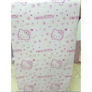 Cuộn 5M PVC giấy dán tường (có sẵn keo dán) - HÌNH HELLO KITTY KT033