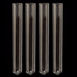3 ỐNG NGHIỆM THỦY TINH ( số lượng 3 cái ) Thủy tinh borosilicat chịu nhiệt cao, dày