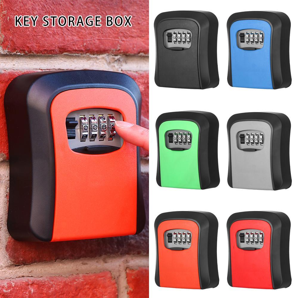 Hộp Đựng Chìa Khóa 4 Chữ Số Gắn Tường Chống Thời Tiết
