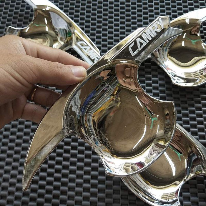 Ốp tay nắm, hõm cửa Xe Toyota Camry 2012 - 2018 mạ crom cao cấp