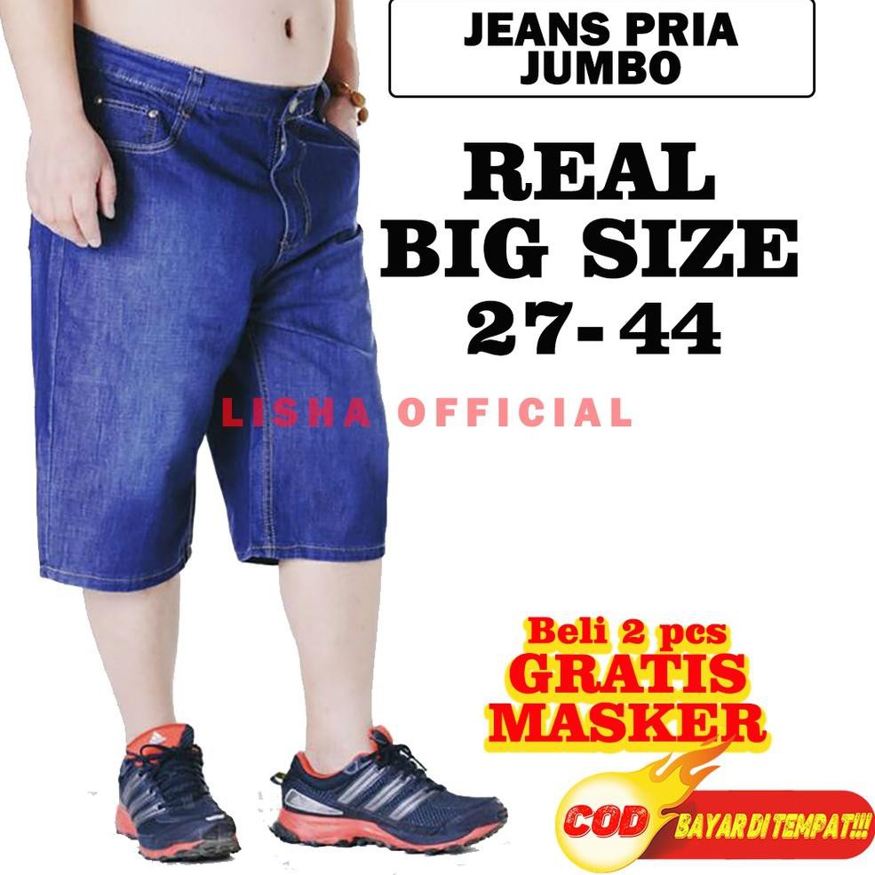 Quần Short Jean Nam Màu Xanh Đen Size Lớn 27-44