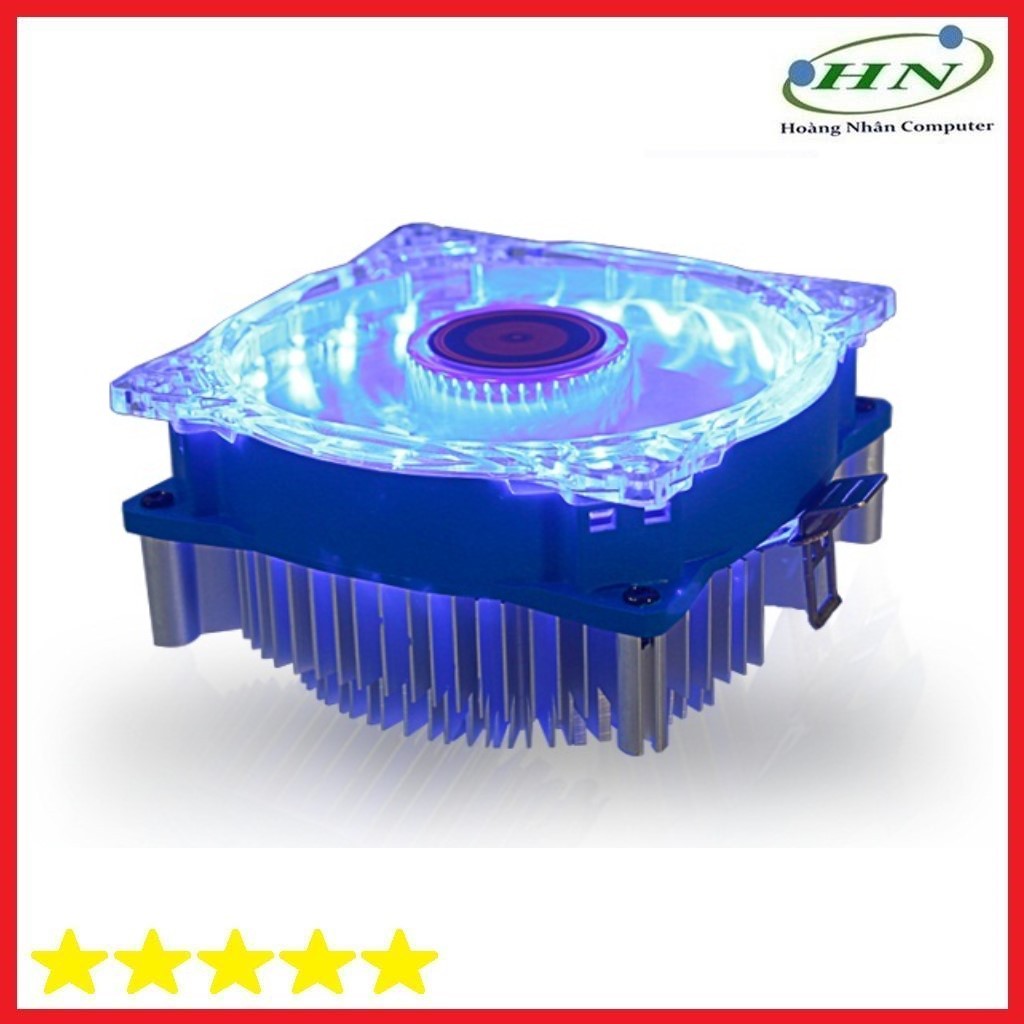 QUẠT TẢN NHIỆT CPU DIANA LED xanh AMD/775/115X/I3/I5/7 -CPU2