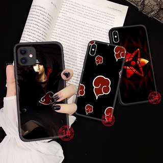 Ốp Điện Thoại Mềm Hình Naruto Itachi Uchiha Cho iPhone 5 5S SE 2020 6 6S 7 8 Plus X 351B