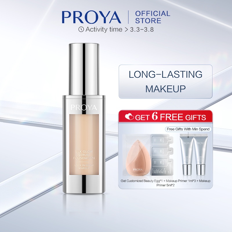 Kem nền dạng lỏng PROYA che khuyết điểm dưỡng ẩm chống oxy hóa chống lão hóa 30ml