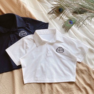 áo THUN CROP POLO LOGO 10355