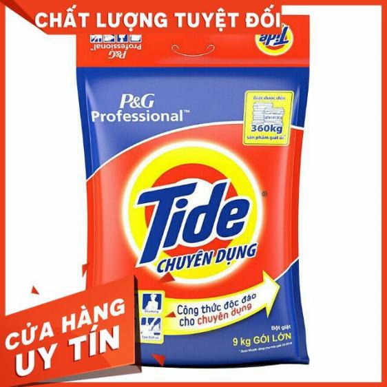 Bột giặt Tide chuyên dụng 9kg chuyên dùng cho máy giặt .