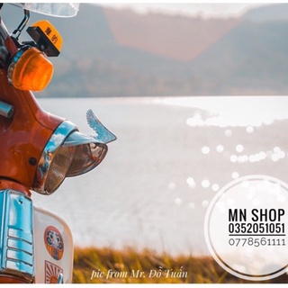 🧡 nón / mí / mão che đèn pha super cub 50