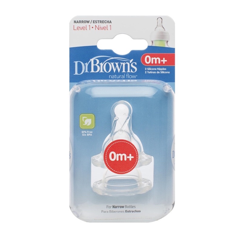 Bình Sữa Dr Brown's Options Plus Cổ Hẹp (cổ thường) bình nhựa Dung Tích 60ml/120ml/250ml