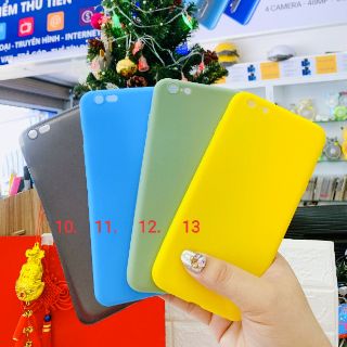 Ốp lưng iPhone 6/7/8/6plus/7plus/8plus dẻo màu