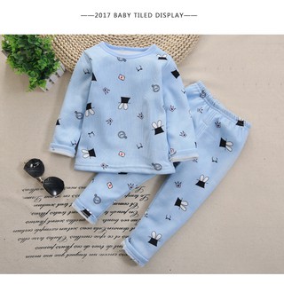 Bộ ngủ lót nỉ (Unisex)