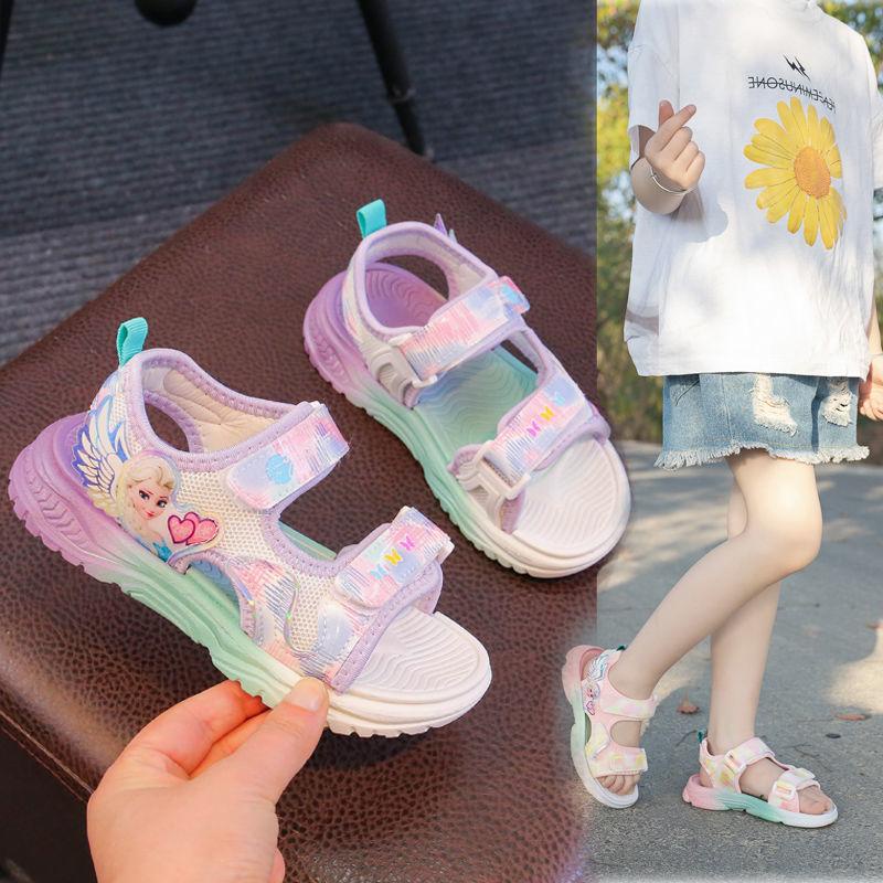 Sandal cho bé gái Dép elsa công chúa xinh xắn giày đi học bé gái SDG21