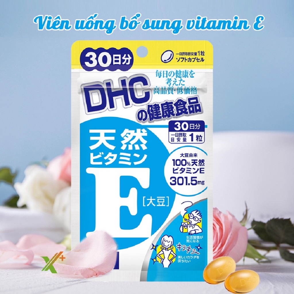 Viên uống DHC bổ sung Vitamin E Nhật Bản