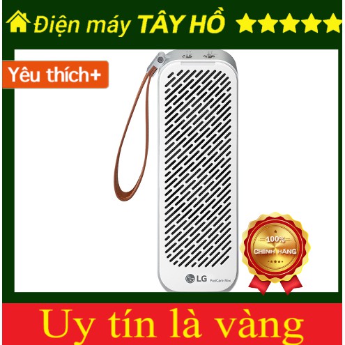 [GIAN HÀNG UY TÍN] [HÀNG CHÍNH HÃNG] Máy lọc không khí LG Puricare mini AP151MWA1