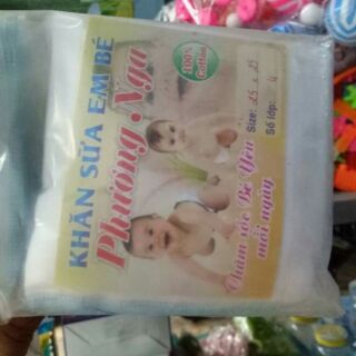 Lố 10 khăn Sữa 4 Lớp