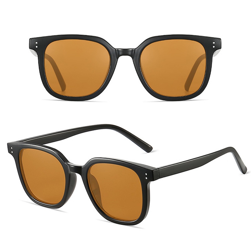 Kính Mát Gọng Vuông Chống Tia UV Thời Trang Cho Nam Nữ