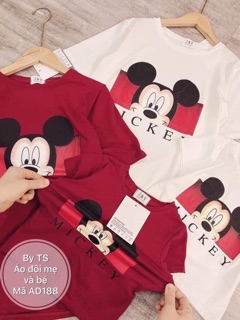 Sét đồ đôi chuột mickey mẹ và bé