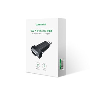 Đầu Chuyển USB 2.0 Sang Com RS232 Ugreen 80111 Chính Hãng Cao Cấp (màu đen) CM236