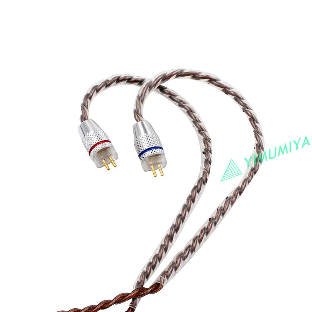 Dây Cáp Nối Tai Nghe 1.2m 0.75mm 2-pin 3.5mm Trs Cho Cca Kz