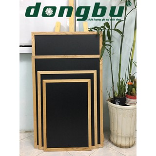 Bảng menu đen 60x80- 60x100 trưng bày đa năng
