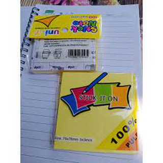 VPP952024 - Giấy Note vàng size 3×3 giấy ghi nhớ