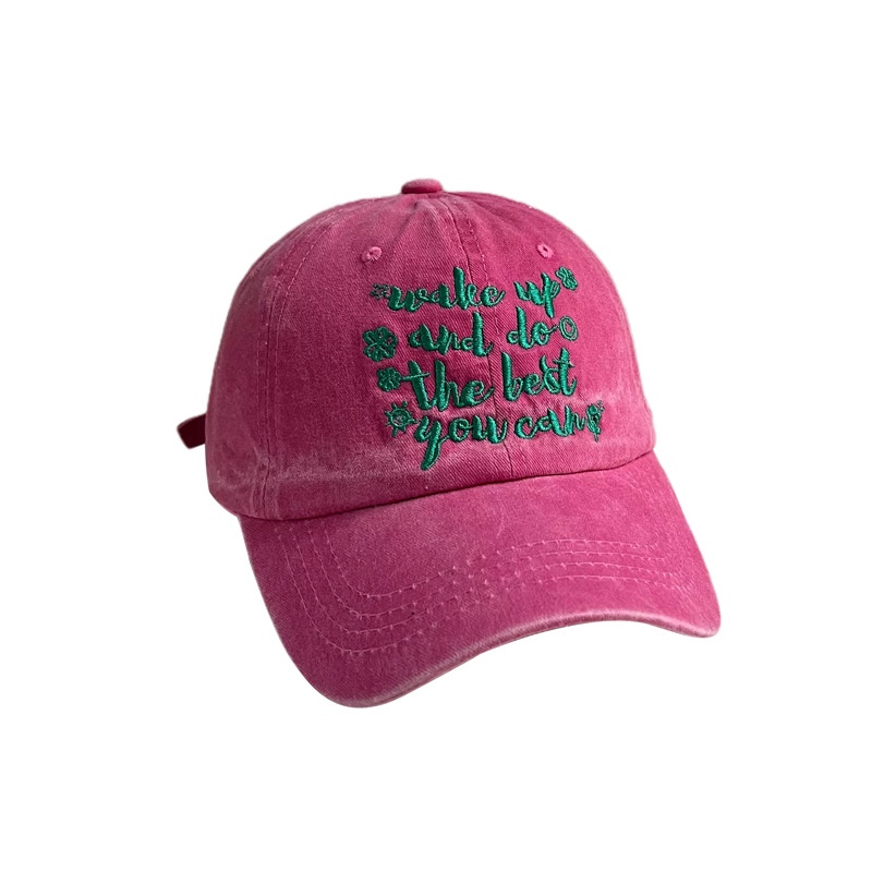 Mũ Lưỡi Trai Thêu Chữ Thời Trang Năng Động