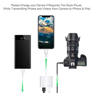  Cáp Chuyển Đổi Lightning to USB 3 Camera Reader Dành Cho Iphone, Ipad